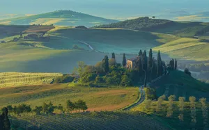 Breath-taking View Of A Serene Rural Landscape Wallpaper