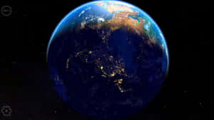 Breathtaking 3d Earth From Space View Wallpaper