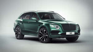 Breathtaking Bentley Bentayga In Motion Wallpaper