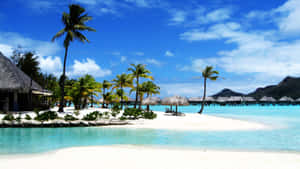 Breathtaking Bora Bora Beach Paradise Wallpaper