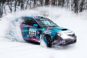 Breathtaking Ice Racing Action! Wallpaper