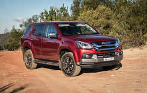 Breathtaking Isuzu Pickup On Off-road Adventure Wallpaper