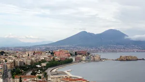 Breathtaking Mount Vesuvio Scenery Italy Wallpaper