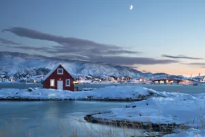 Breathtaking Northern Lights Above Tromsø, Norway Wallpaper