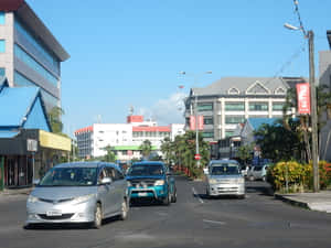 Breathtaking Scenery In Apia Wallpaper