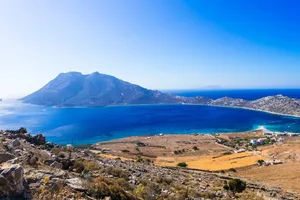 Breathtaking Sunset In Santorini, Greece Wallpaper