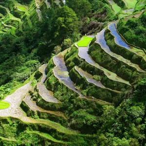 Breathtaking View Of Banaue Rice Terraces Wallpaper