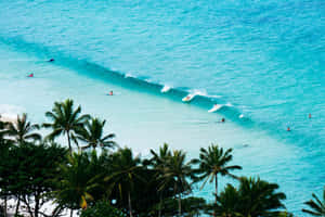 Breathtaking View Of Hawaiian Island Wallpaper