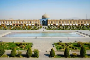 Breathtaking View Of Imam Square, Isfahan Wallpaper