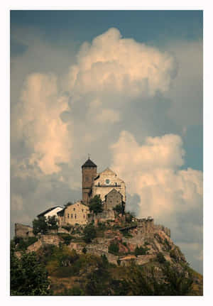 Breathtaking View Of Sion, Switzerland Wallpaper