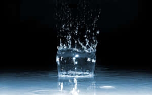 Breathtaking Waterfall In A Lush Green Forest Wallpaper