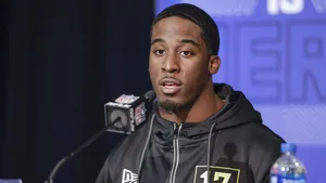 Breece Hall Press Conference Wallpaper