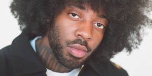 Brent Faiyaz Afro Hair Wallpaper