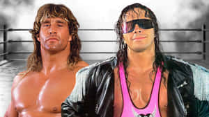 Bret Hart And Kerry Von Erich Wallpaper