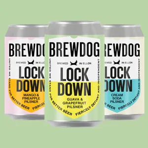 Brewdog Lock Down In Different Flavors Wallpaper
