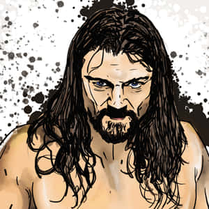 Brian Kendrick Black & White Stain Wallpaper