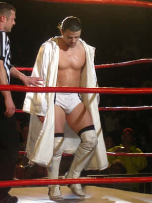 Brian Kendrick In White Robe Wallpaper