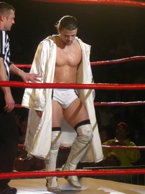 Brian Kendrick In White Robe Wallpaper