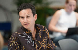 Brian Schatz During Meeting Wallpaper