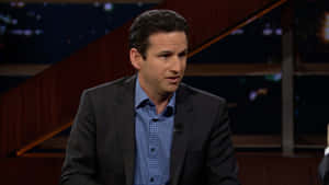 Brian Schatz In A Talk Show Wallpaper