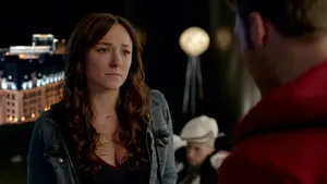 Briana Evigan Posing Elegantly In A Beautiful Outdoor Setting Wallpaper