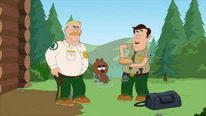 Brickleberry Malloy Looking Wallpaper