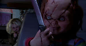 Brideof Chucky Dollsin Car Wallpaper