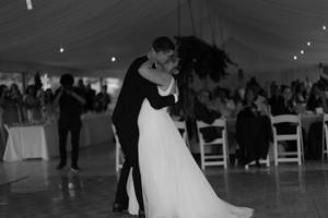 Bridesmaids Watching Couple Dance Wallpaper