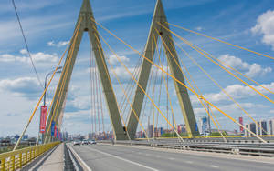 Bridge In Kazan Russia Wallpaper