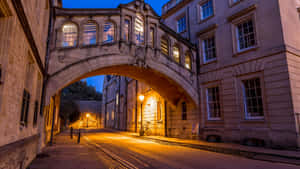 Bridge Of Sighs Oxford Dusk Wallpaper