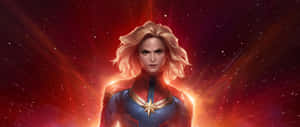 Brie Larson 2560 X 1080 Captain Marvel Wallpaper