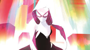 Bright Abstract Art Spider Gwen Wallpaper