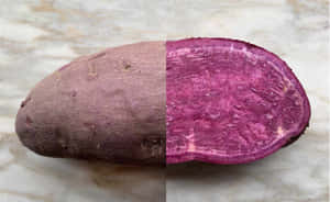 Bright And Colorful Purple Sweet Potato