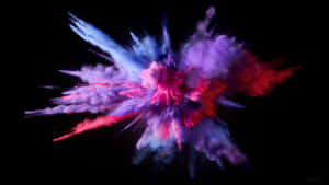 Bright And Colorful Smoke Nebula Wallpaper