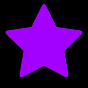Bright And Shining Purple Star Twinkling In The Night Sky Wallpaper