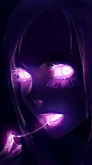 Bright Anime Seductive Mouth Wallpaper