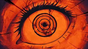 Bright, Bold Red And Orange Pattern Wallpaper