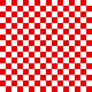 Bright & Cheerful Red Checkered Print Wallpaper