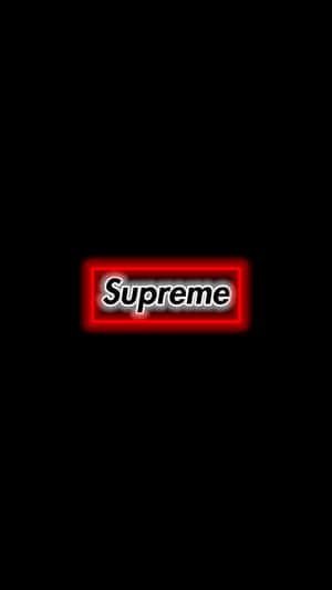 Bright Colorful Supreme Logo Wallpaper