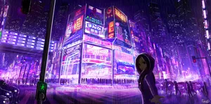 Bright Lights, Big City Wallpaper