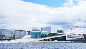 Bright Oslo Opera House Wallpaper