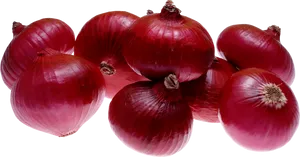 Bright Red Onions Vegetables Wallpaper