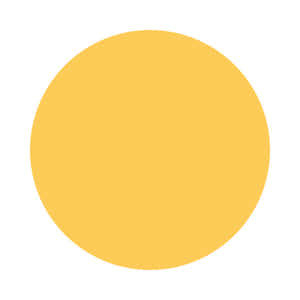 Bright Yellow Circle On A Plain Background Wallpaper
