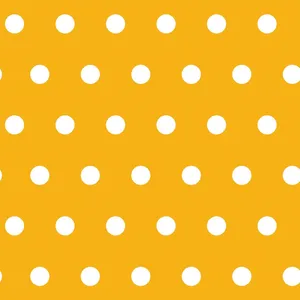Bright Yellow Polka Dot Background Wallpaper