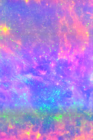 Brighten Up Any Day With Rainbow Glitter! Wallpaper