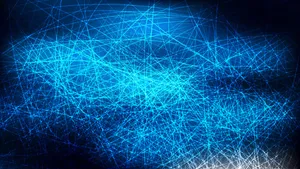 Brighten Up The Room With This Electric Blue Wallpaper Wallpaper