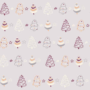 Brighten Up Your Christmas This Year With A Beautiful Pink Christmas Tree Wallpaper