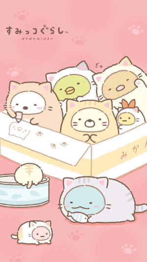 Brighten Up Your Day With A Touch Of Kawaii Pastel Wallpaper