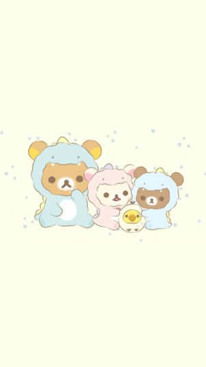 Brighten Up Your Day With Some Kawaii Rilakkuma! Wallpaper