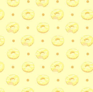 Brighten Up Your Day With This Kawaii Yellow Character Wallpaper